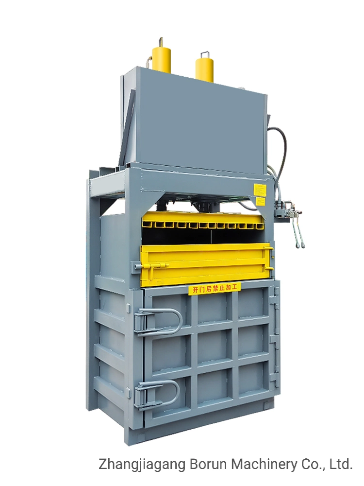 100t hidráulica doble rescate Vertical de la máquina empacadora de cartón de prensa el rescate de la máquina de algodón de prensa