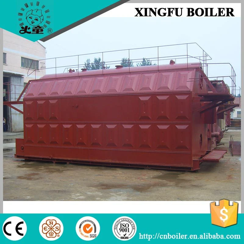 Industrial Water Tube Chain Grate Biomass Rice Husk Steam Boiler