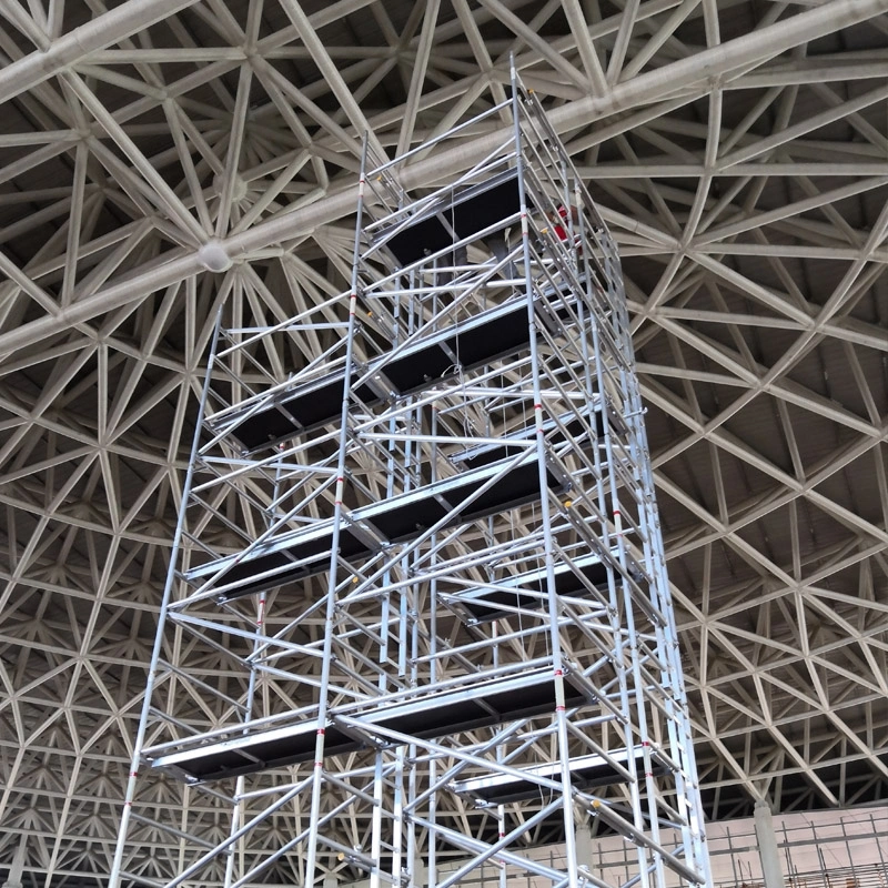 Dragonstage High quality/High cost performance Aluminium Scaffold Ladder Scaffolding (2*1.35m)