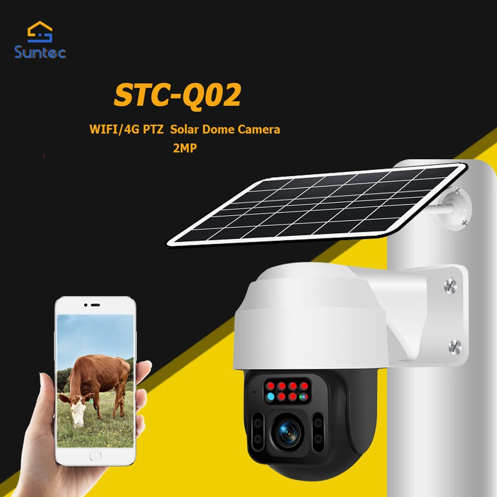 Top Quality WiFi 4G Smart Camera Outdoor Solar Camera 360 HD 1080P