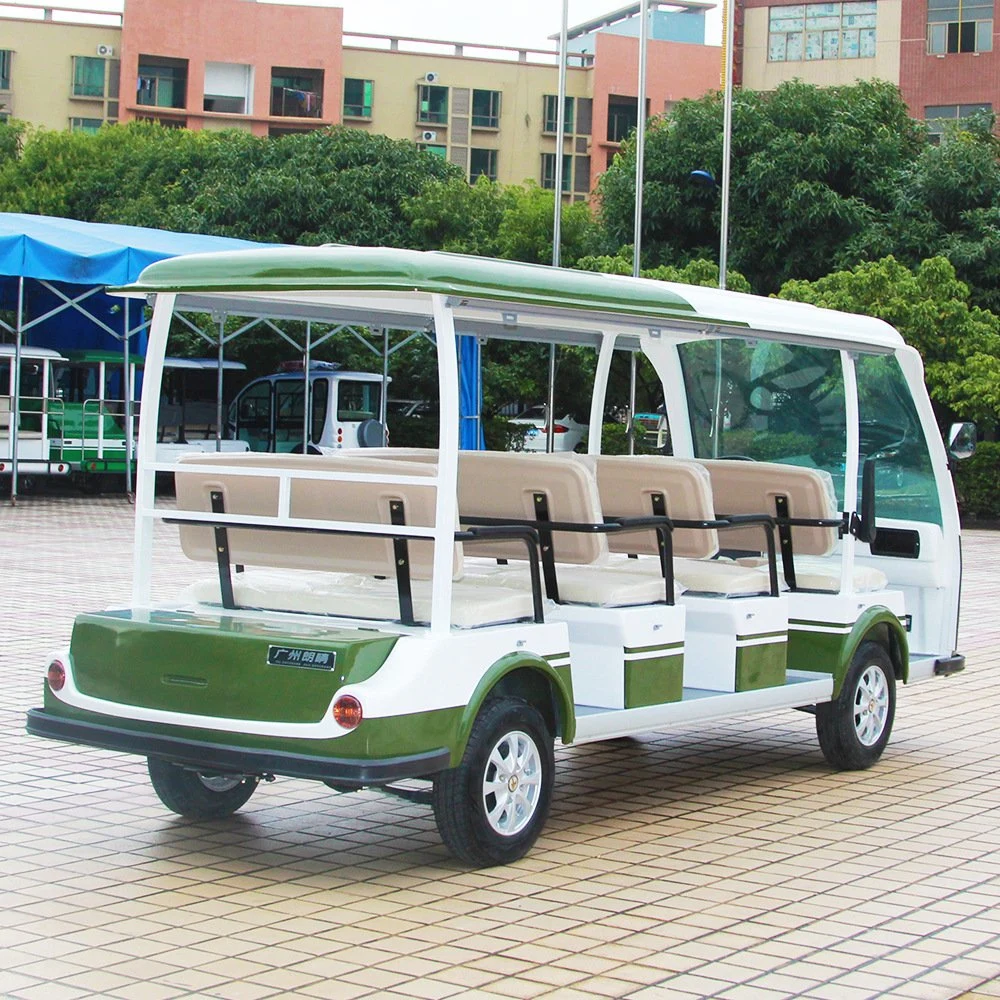 8 Seats Electric Sightseeing Car, Electric Tour Bus 30km / H Max Speed