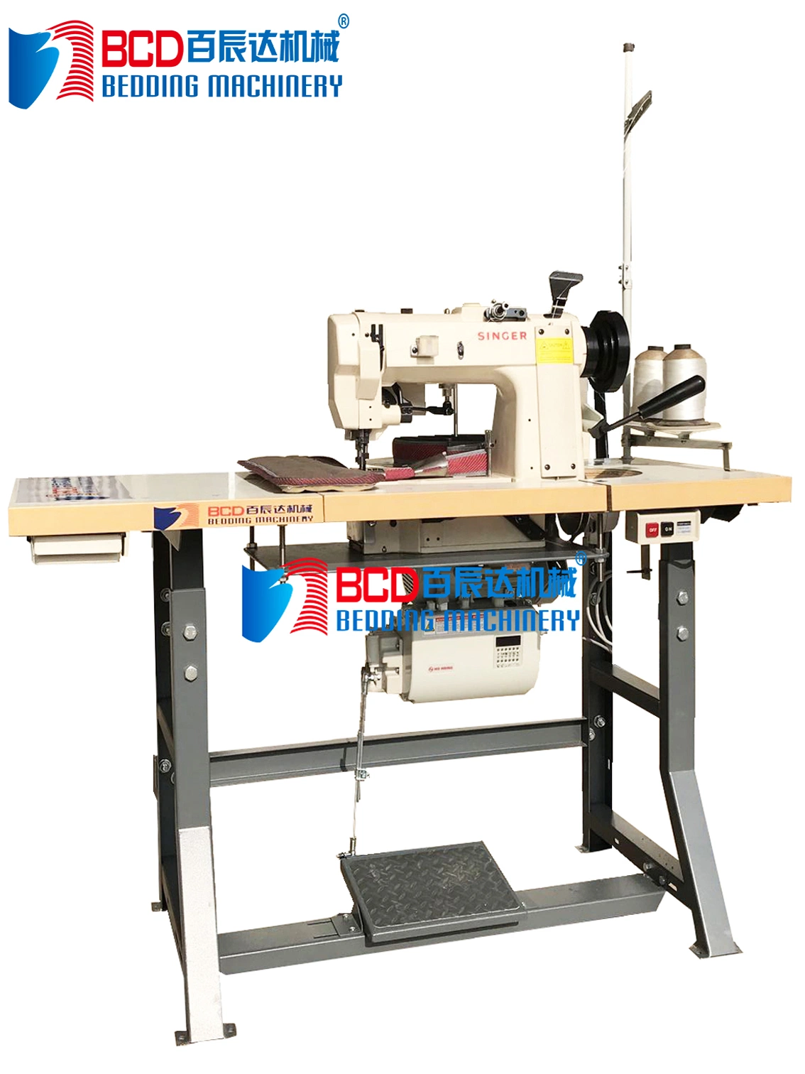 Used Mattress Model Bsbj-2 Overlocking & Flanging Machine (7CM, JAPENESE JUKI MODIFIED)