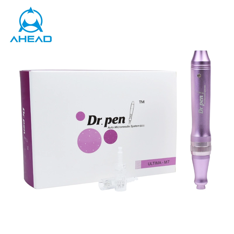 Derma de alta calidad el equipo de profesionales de belleza Drema Pen Pen M7 - C Micro pluma del sistema de rodadura de agujas Derma con cable