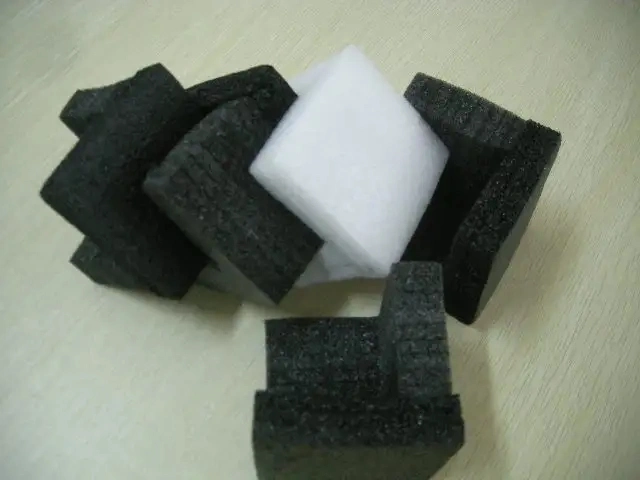 Any Shape Polyethylene Foam Corner Edge Protector EPE Foam Packaging White Corner Protective Packaging