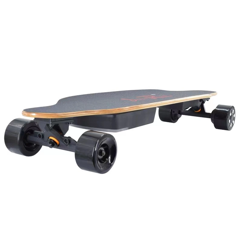 Keine Steuer Free Duty Elektro-Scooter Dual Hub Motor 600W Elektro Skate Board kleine Fischplatte verstärkt E Skateboard