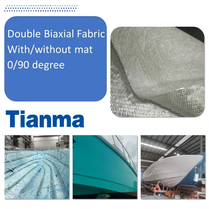 ECR Glass, Fiberglass 0/90 Degree Biaxial Fabric, Ewfc600/300 Glass Fiber Stitched Fabric