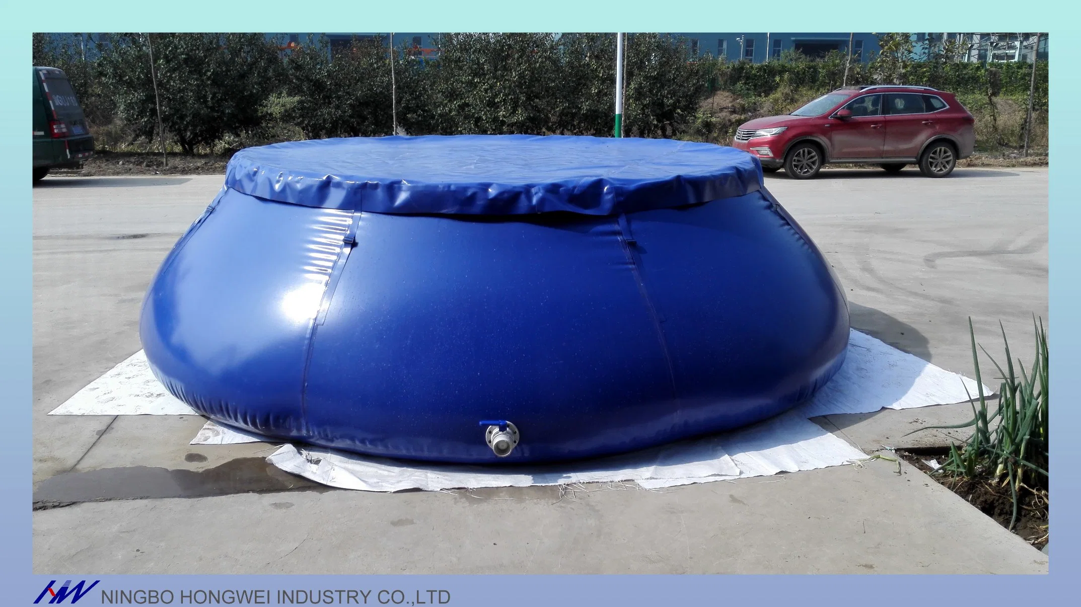 5000l gonflable pliante en PVC flexible du réservoir de stockage de l'eau douce de la vessie