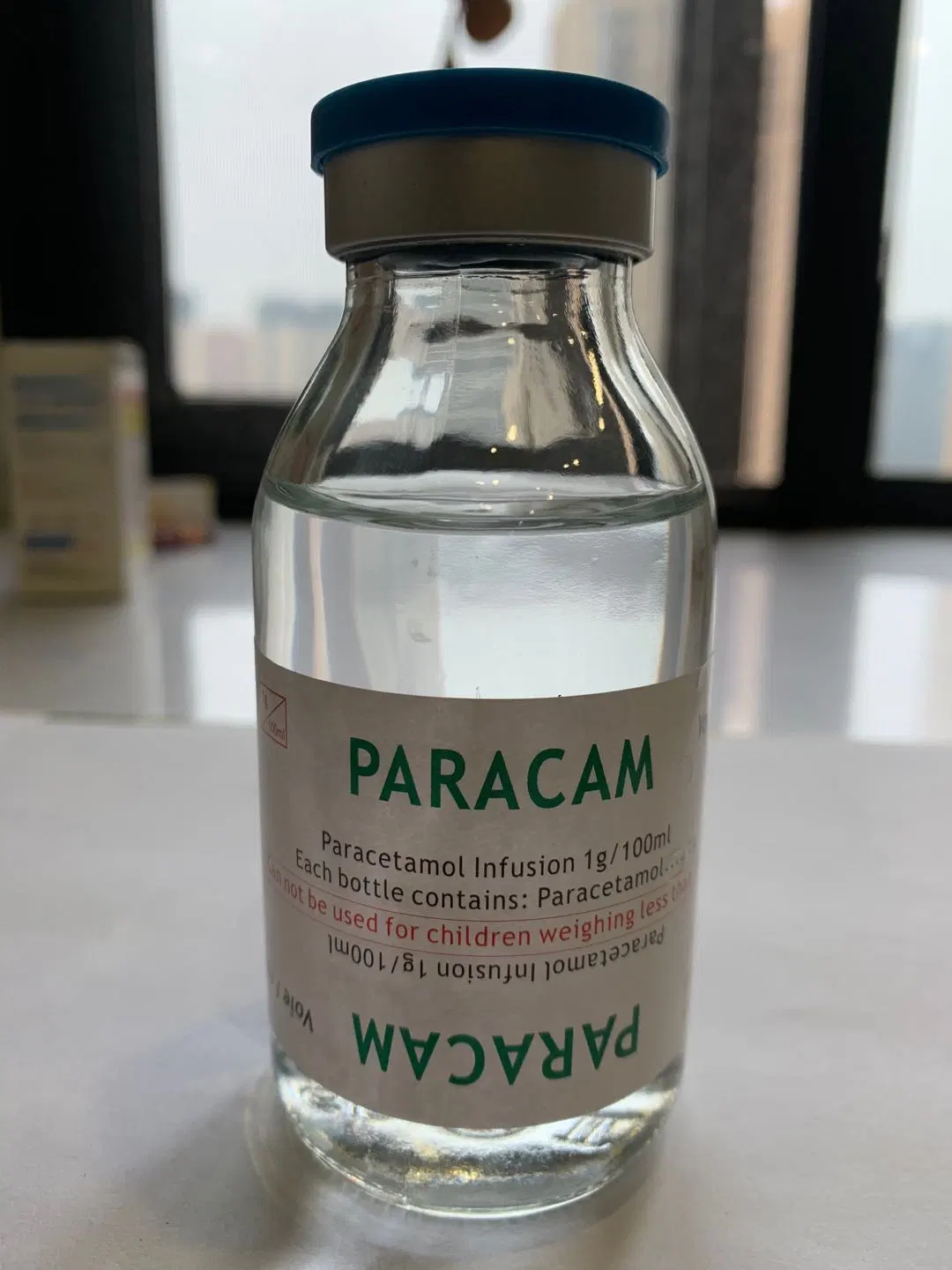 1G/100ml Paracetamol-Infusion