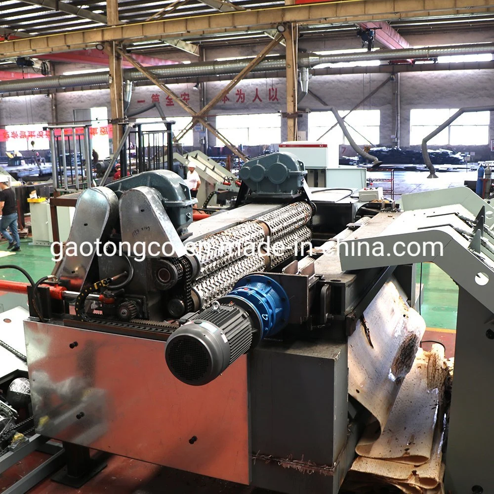 Wood Veneer Peeling Machine Round Log Debarker and Rounding Machine