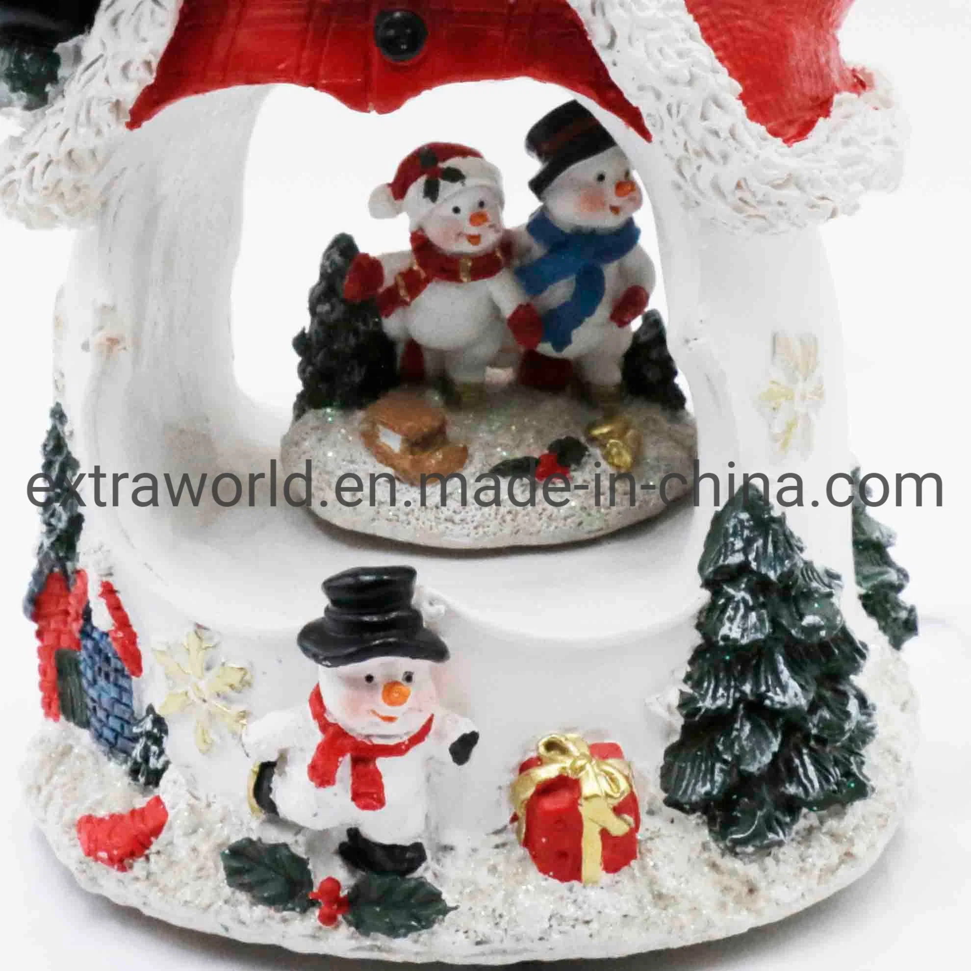 Nice Design Good Quality Musical Christmas Gift Santa Snowman Toy Decoration Figurine Ornaments