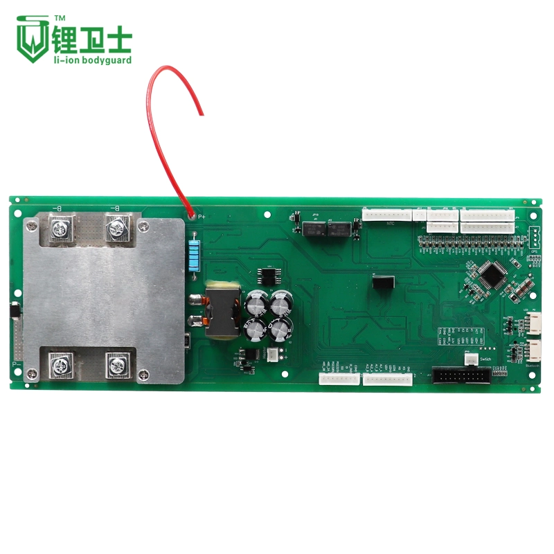 Smart PCM PCB 16s 200A 51.2V BMS with RS232/RS422/RS485/Can/Usart Communication Interface