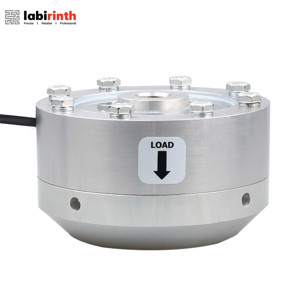 Wholesale/Supplier Price Lcf500 Tension and Compression 2.5ln 10kn 500kn Nickel Plated Alloy Steel Long Term Stability Pancake Load Cell for Truck Rail Weighbridge Scale