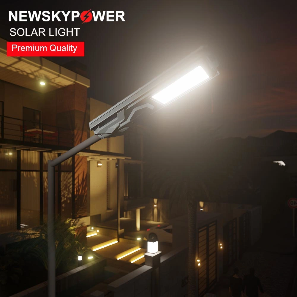 Factory Mj All in 1 Solar Street Light Outdoor LED IP65 Waterproof