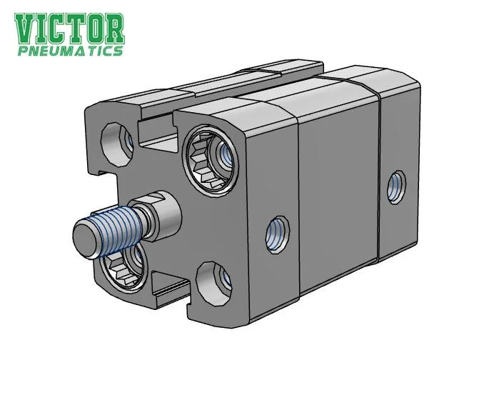 Livraison gratuite de cylindre compact pneumatique série ADN fournisseur en Chine