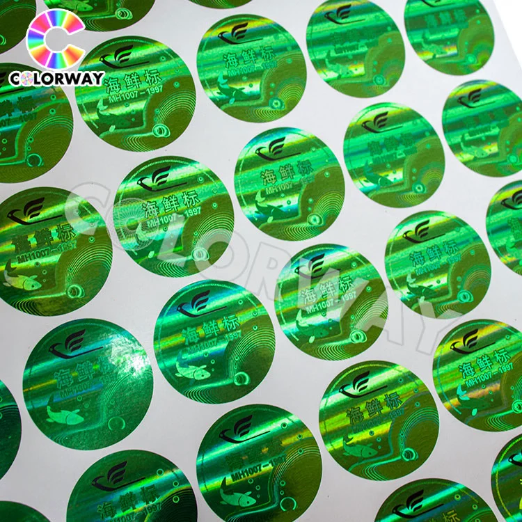 Printing Custom Security Anti-Counterfeiting Warranty Void Hologram Sticker