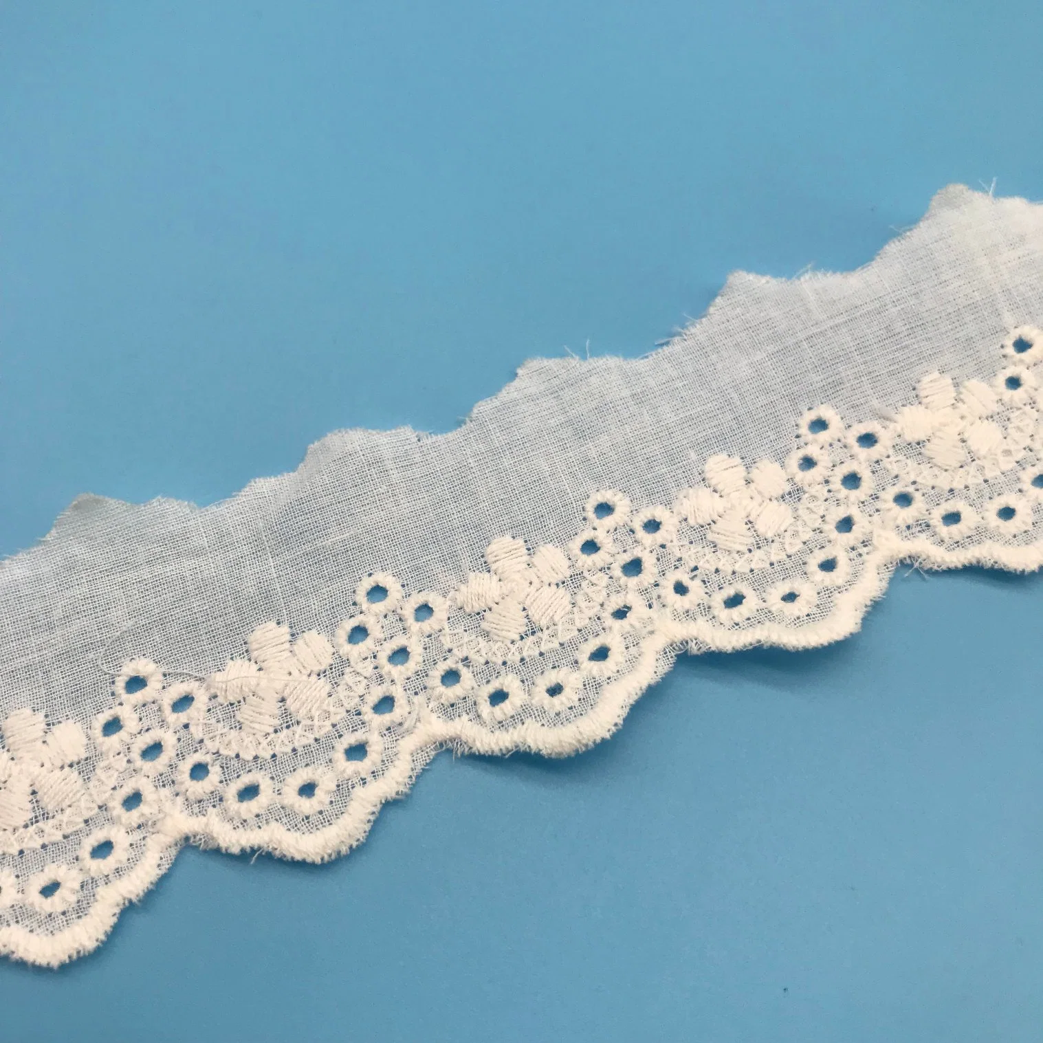 ODM Apparel Small MOQ Cotton Free Sample Hot Sale Fashion Design Wholesale/Supplier Cotton Lace