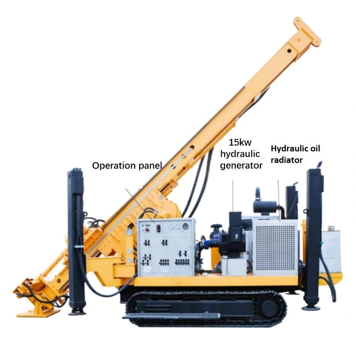 800m Hydraulic Crawler Drilling Rigs and Drill Machine for Core Sampling