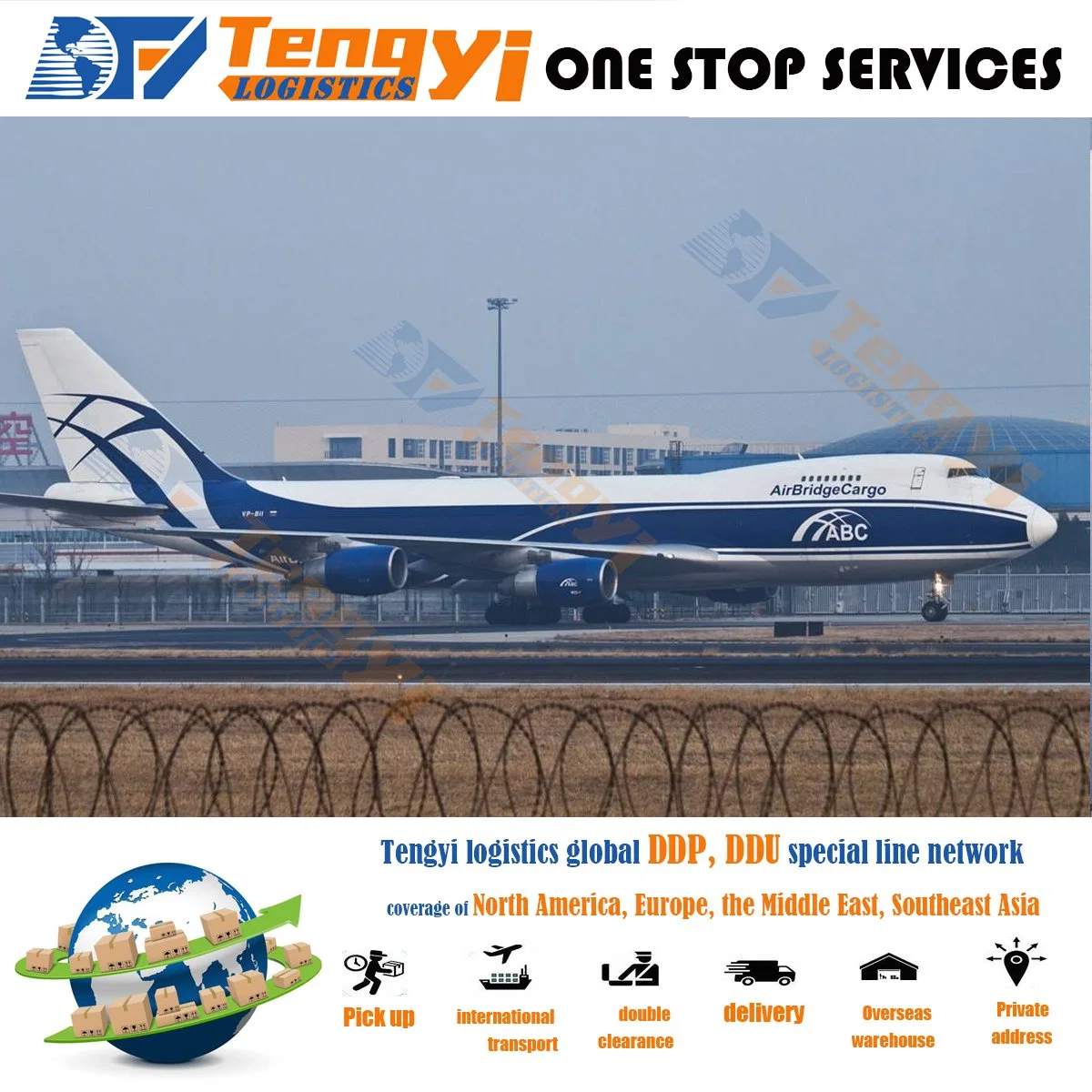 One Stop Freight Service von Hong Kong / Shenzhen / Guangzhou DDP Air Cargo zu uns