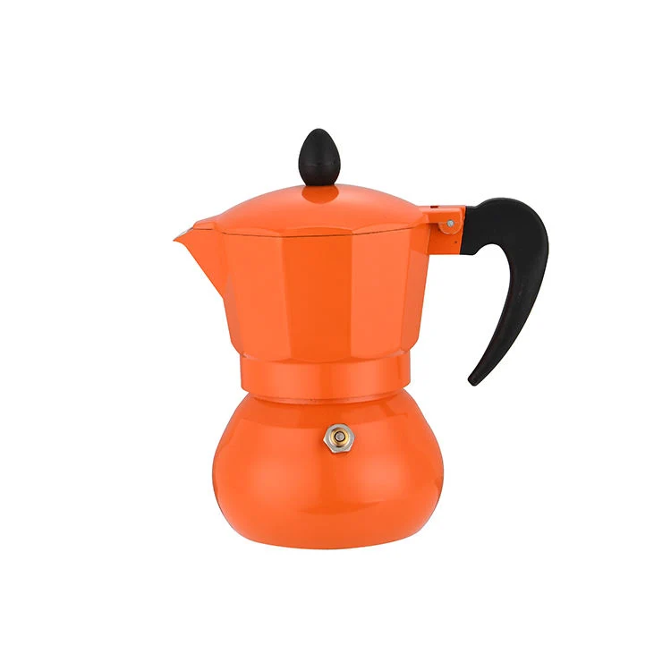 Attractive Price Round Bottom Moka Pot Espresso Home Coffee Maker Machine Commercial