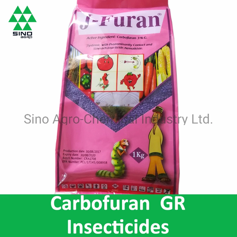 Insecticide pesticide carbofuran Gr &amp; nématicide (3 % 5 %, 10 %)