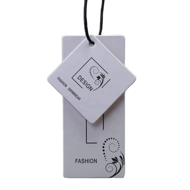 Eco Friendly Recycling Eco Friendly 350GSM/600GSM Hangtag Label Hang Tags for Clothing Own Logo Brand