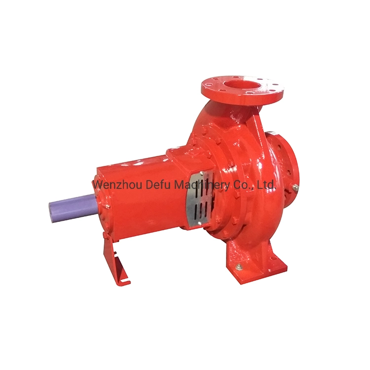 Electric Motor Driven Agricultural Irrigation Centrifugal End Suction Water Pump 90m3/H