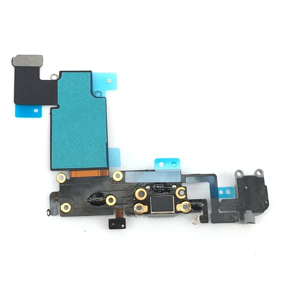 China Mobile Phone Flex E-Repair Charging Port Headphone Jack Flex Cable Replacement for iPhone 6s Plus (5.5&prime; &prime;) - White