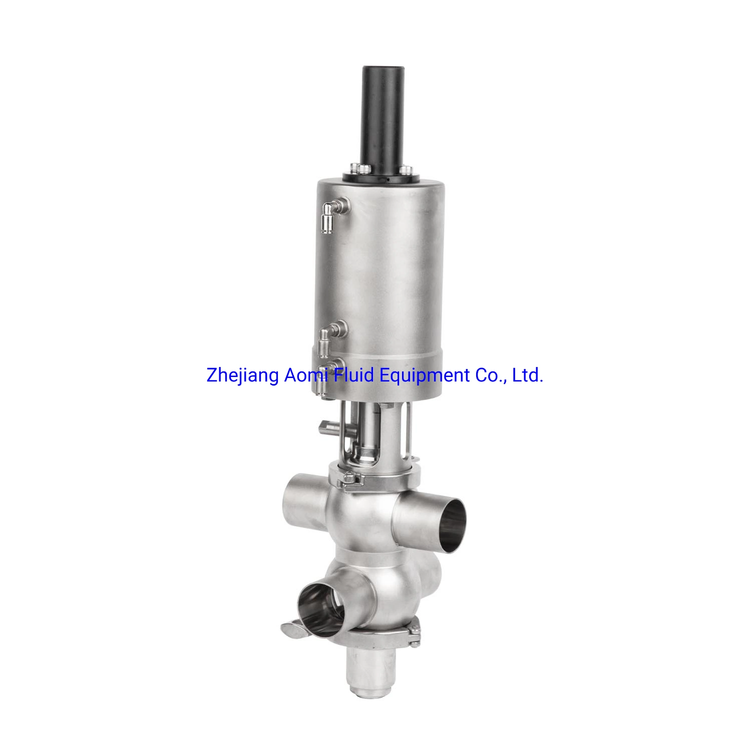 SS304 Pneumatic 63.5mm Mix-Proof Valve for CIP Recover