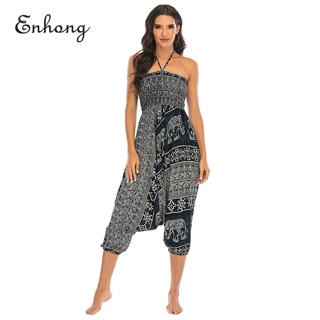 Frauen Mode Hippie Kleidung Boho Hosen Custom Großhandel/Lieferant