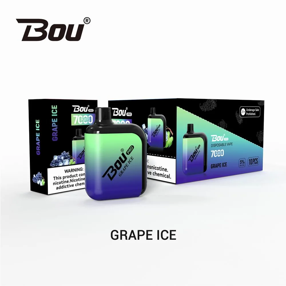 7000 Puff Wholesale/Supplier Bou PRO Bar más reciente fruta nicotina electrónica Eigarette VAPE Hot Vell Us RU