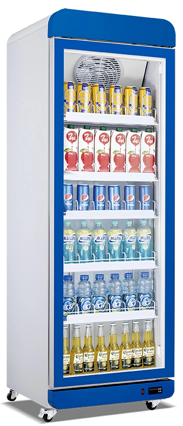 High quality/High cost performance  Commercial Refrigerator Single Glass Doors Display Cooler