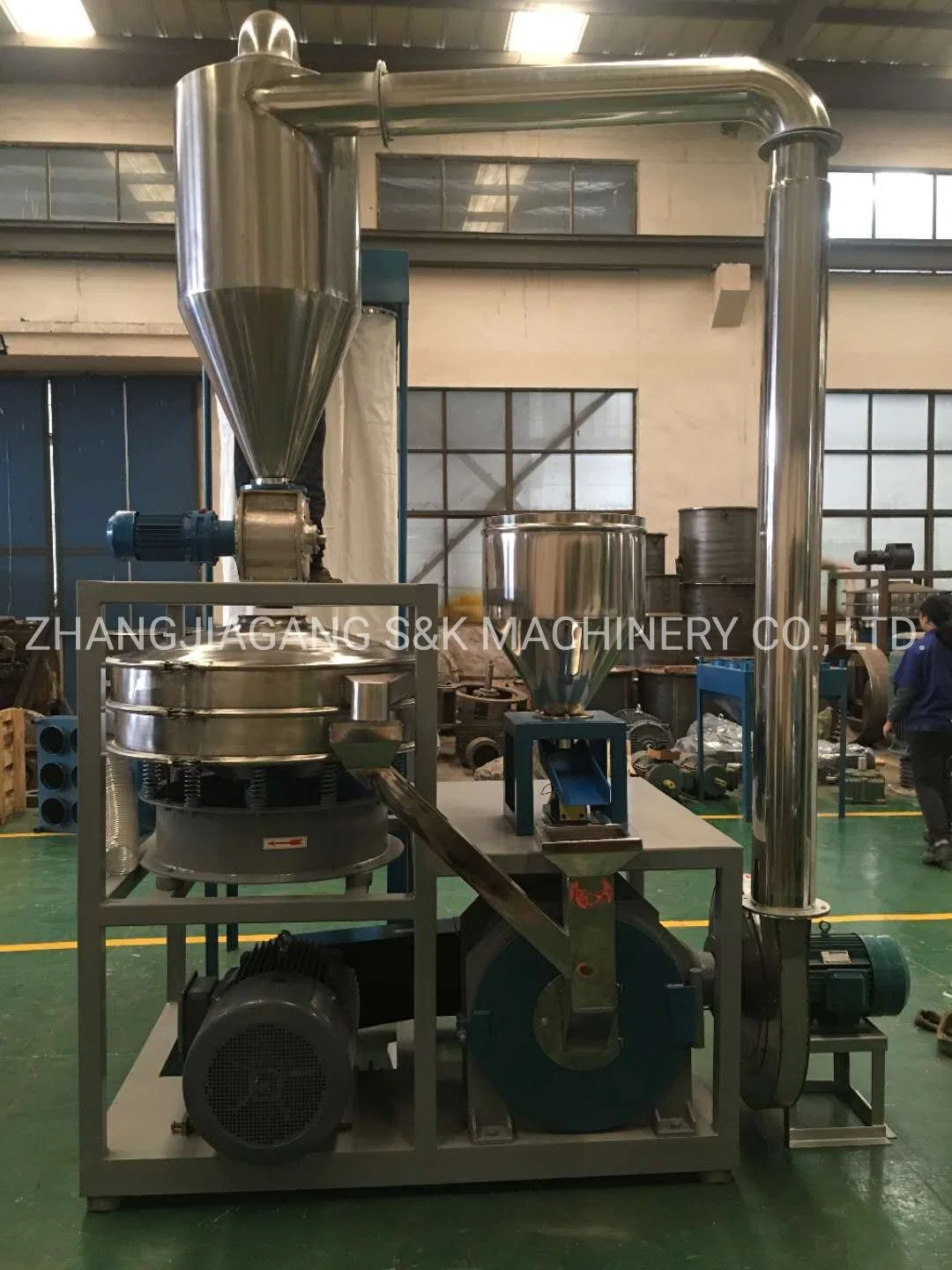 Plastic Pet Crusher Powder Miller Machine PP PE HDPE Crushing Pulverizing Milling Machine Supplier