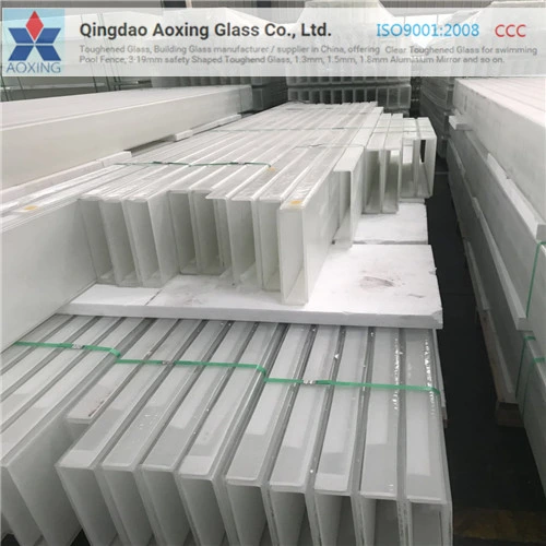 Super/ Ultra Clear Float/Toughened U Profile/Channel/Shaped Glass Factory