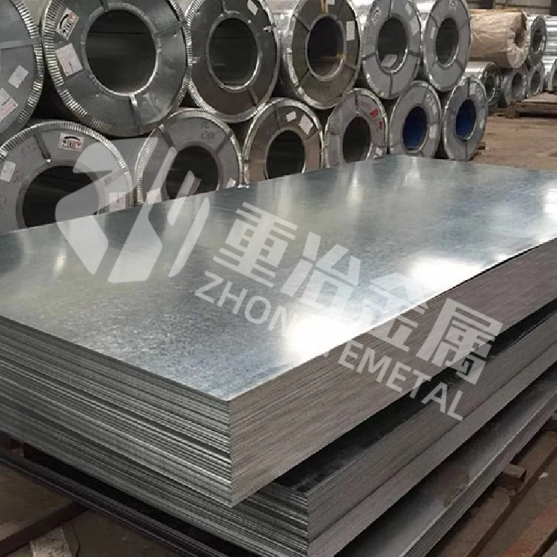 مواد البناء المدلفنة Gi-Zinc-Coated-Roof PPGI/Q195/Q235 Dx51d/Dx52D/Dx53D DC51D/DC52D/DC52D HOT-DIP SGCC/Z275/Z600 مغلفنة مطلية مسبقًا ورقة فولاذية