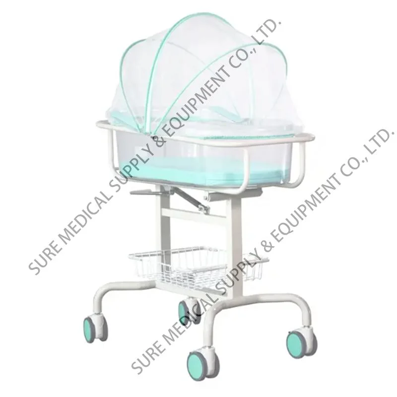 Высококачественный регулируемый ABS Hospital Newborn Baby Crib