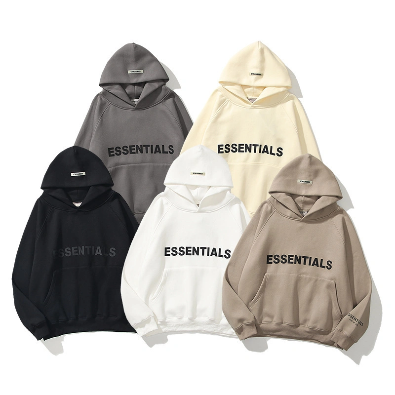 Top Verkaufen Hochwertige 100% Baumwolle Dick Pullover Sweatshirt Druck Und Stickerei OEM Custom Blank Tracksuit Hoodies Männer