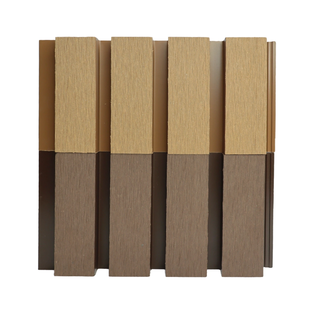 New Design Wooden Grain Water-Proof Windproof WPC Wall Panels Designs for Exterior Decor