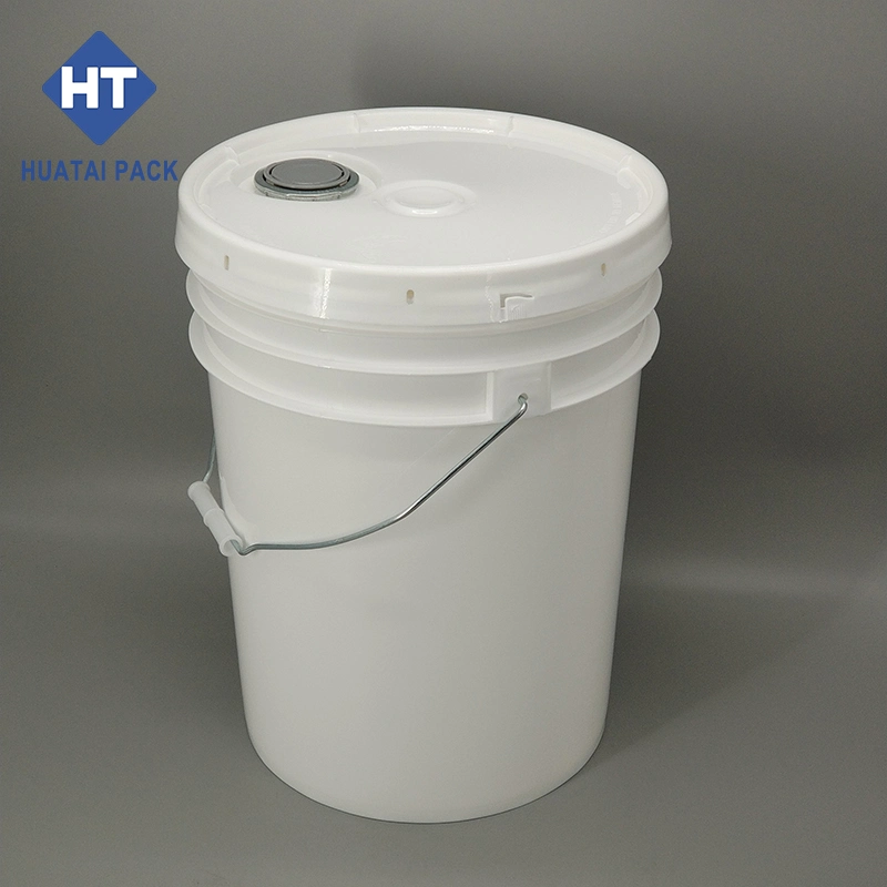 High quality/High cost performance  1-20L Plastic Packaging Container Paint Bucket with Plastic/Metal Handle