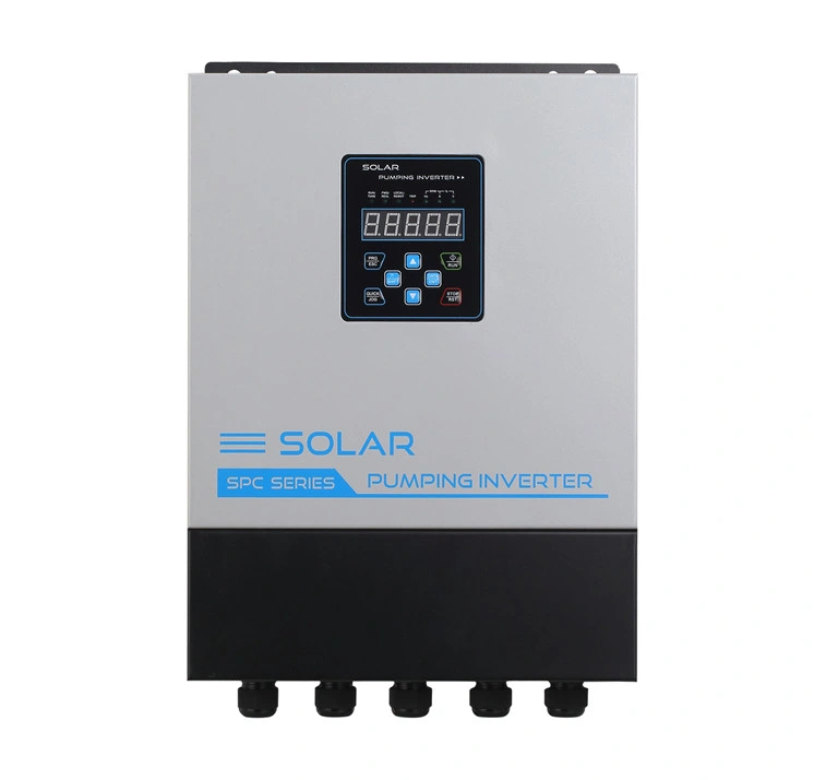 Triple Phase 7.5kw Spc Solar Pump Inverter 3 Phase 380V Solar Pump Inverter