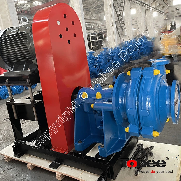 Tobee 150E-L BI-Metal Slurry Pump of Horizontal Slurry Pump and Open Impeller Pump