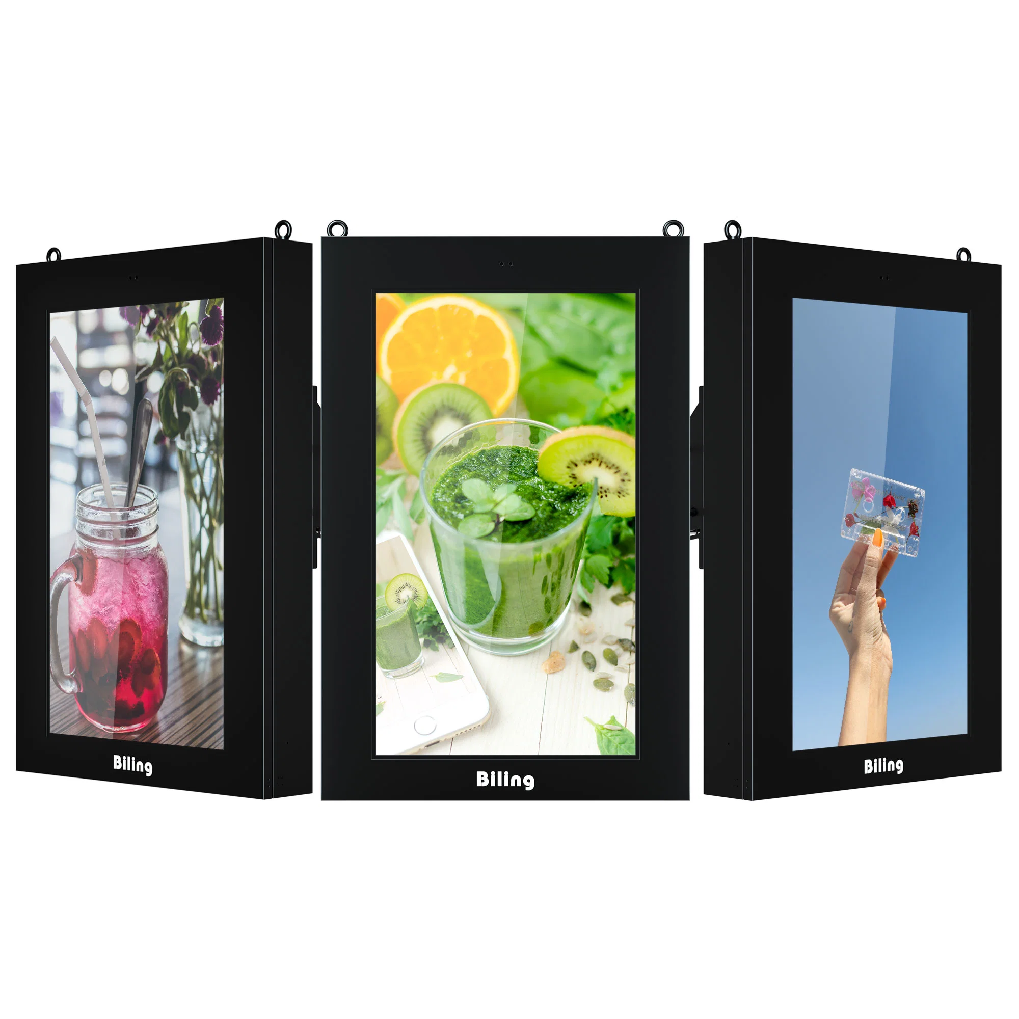 55inch High Brightness 1080P LCD Advertising Display, Advertising Screens, Outdoor Digital Signage Monitor