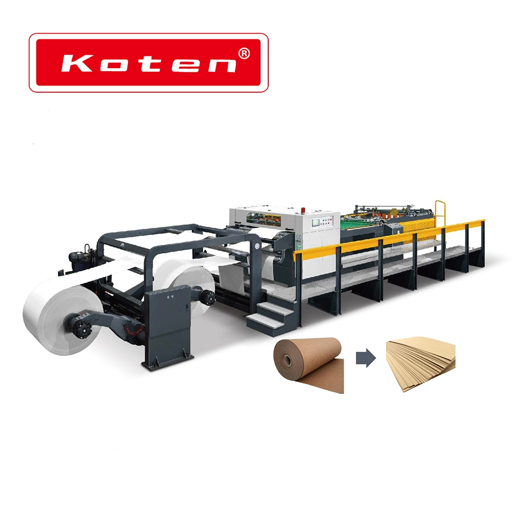 Automatic Paper Roll to Sheet Paper Sheeter Cross Cutter Machine