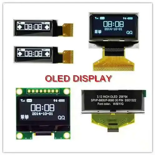 0.96 Inch 128X64 Small Monochrome OLED Micro Display