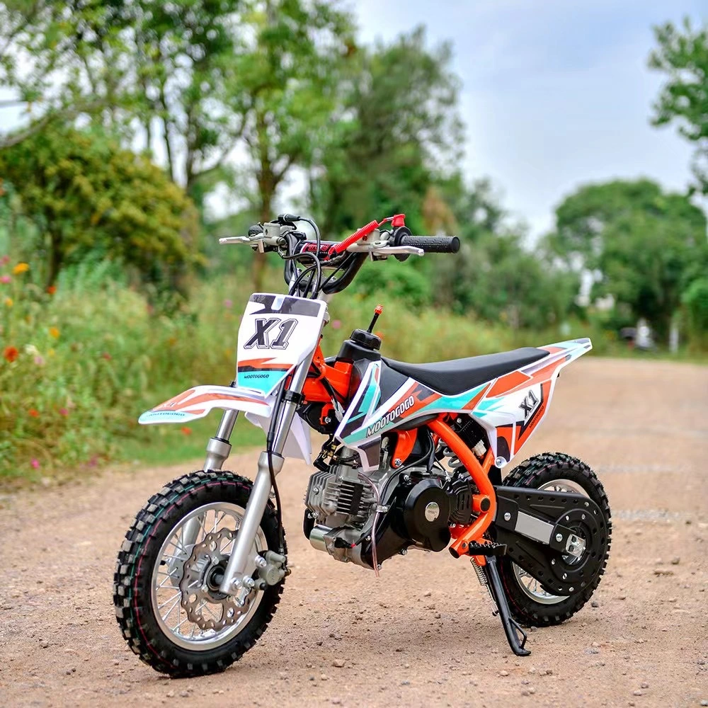 Jinbang Broad Air-Cooled 4-Stroke Powerful Fashion Electronic Start 50cc Kids Dirt Bike Sale with CE