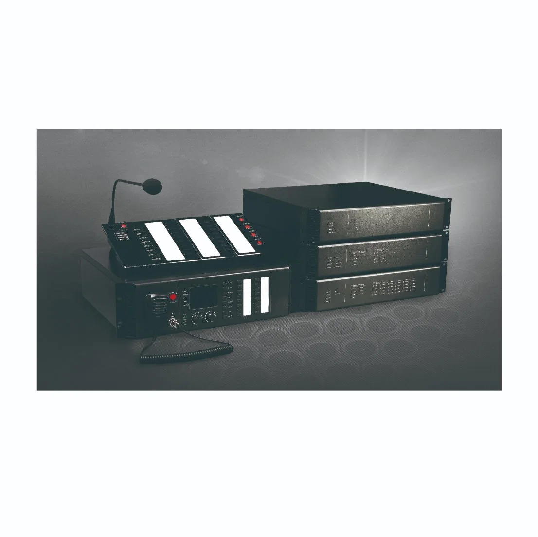 Neuzulieferungsprodukt PV-MCU EN54 Hauptfunktionssteuergerät mit Audio-Speicher und Monitor für Brandmeldeanlage