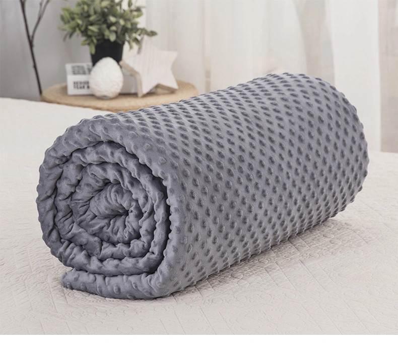 All Season Bamboo Cotton Fleece Adult Kids Adult Heavy Weighted Blanket & Throws Bubble Blanket Cover