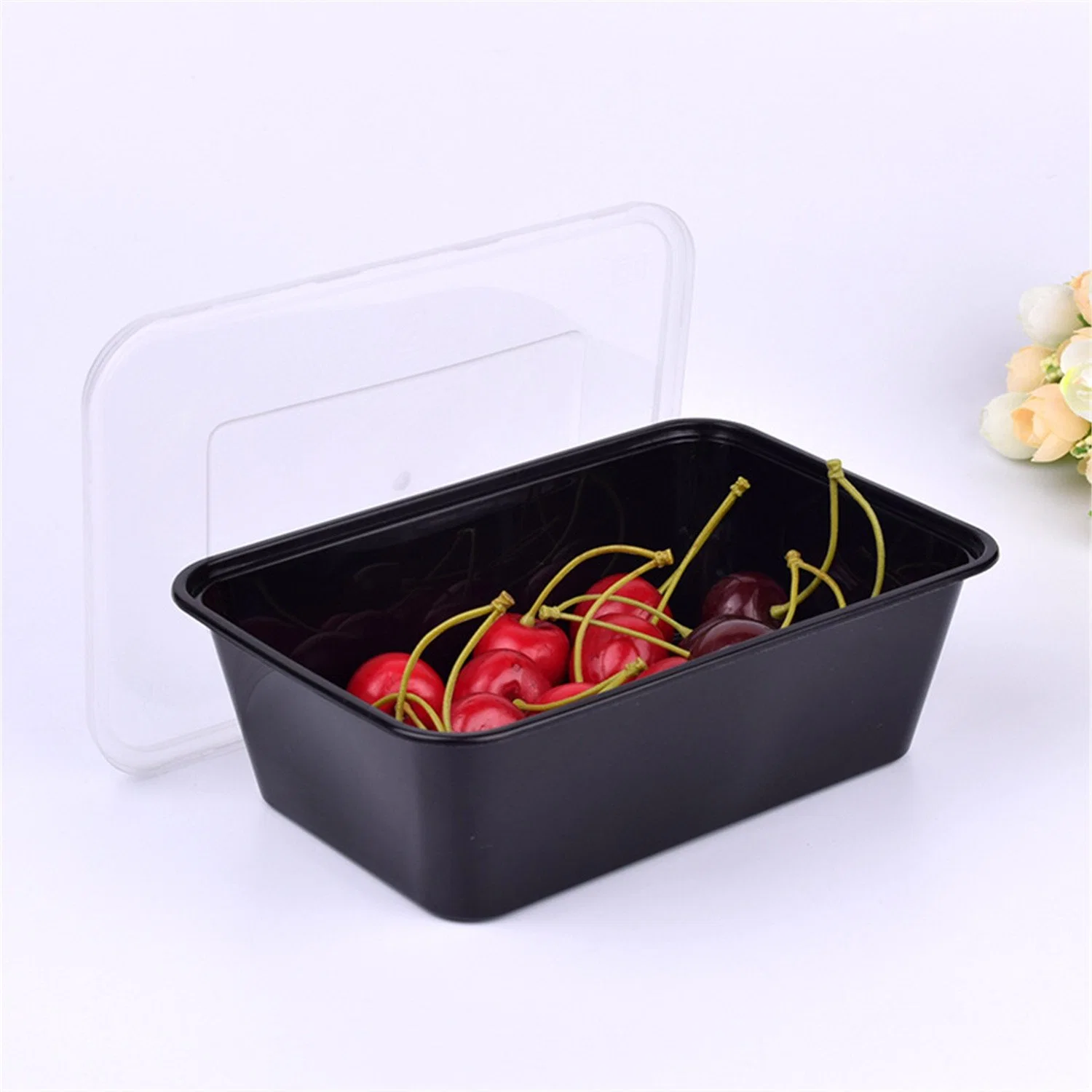 China Wholesale Food Grade Heat Resistant Plastic Lunch Box Take out PP Bento Box with Lid Freezer Safe