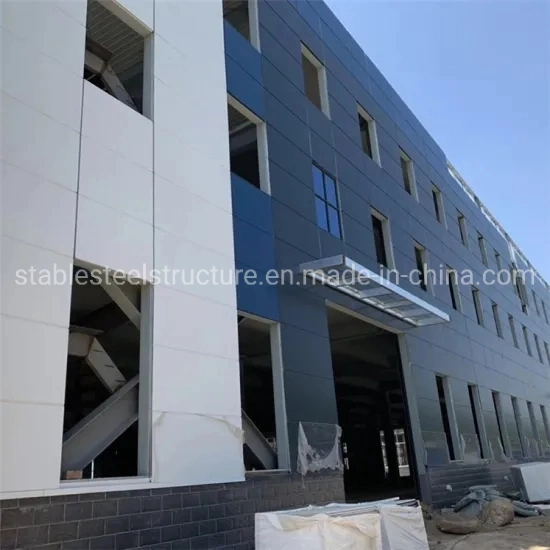 Prefabricated Steel Structure Apartment Shopping Mall Warehouse Office Permanent Building Construction