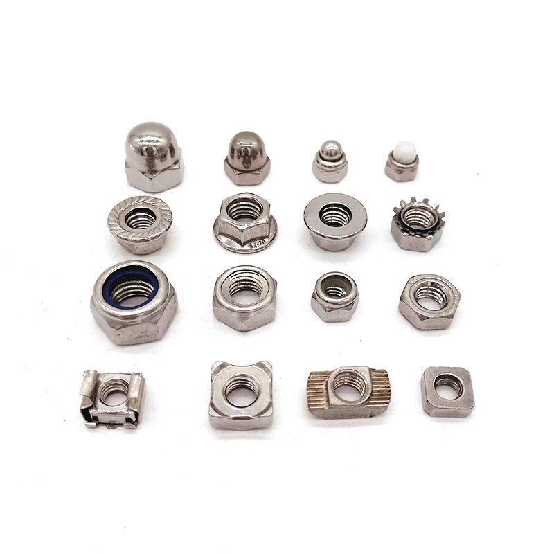 All Kinds Different Material Bolt and Nut China Supplier Stainless Steel Nuts