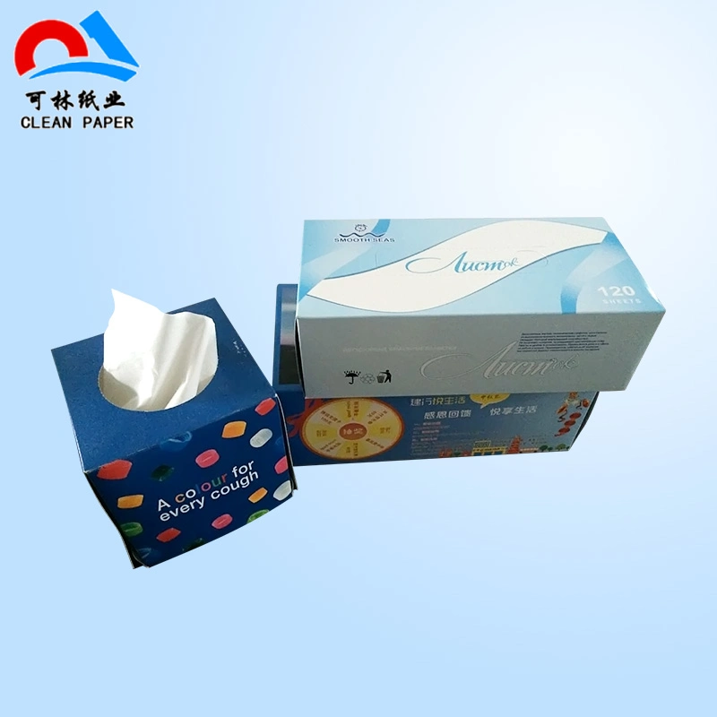 Printed Box Virgin Pulp Box Facial Tissue Serviette